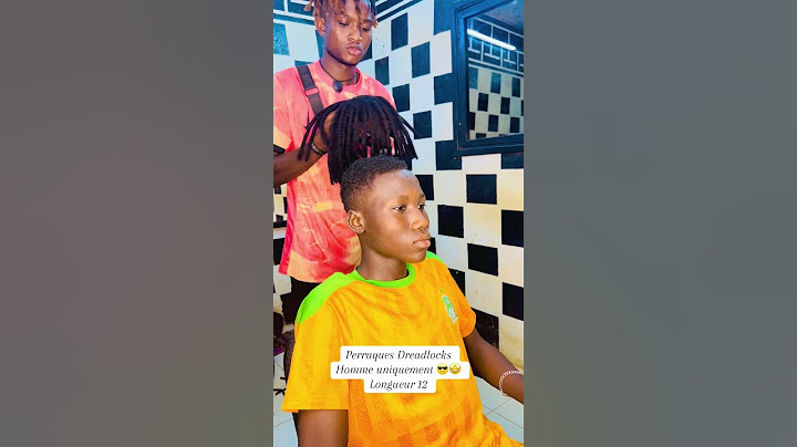 Perruques Dreadlocks homme disponible 😎🤩