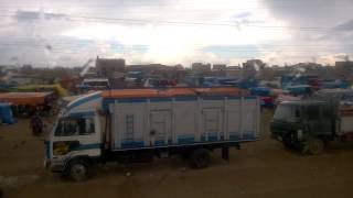 Passing La Paz El Alto by bus