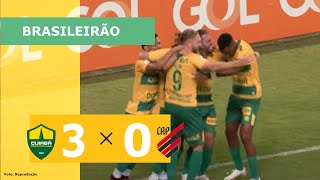 CUIABÁ 3 x 0 ATHLETICO - CAMPEONATO BRASILEIRO 2023; VEJA OS GOLS