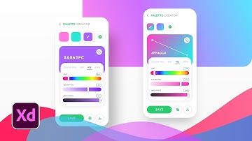 Color Picker Design | Adobe XD