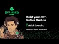 Build your own Native Module talk, by Patrick Loureiro