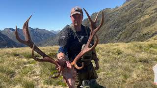 Remote Red Stags  4 Day New Zealand Mountain Hunt