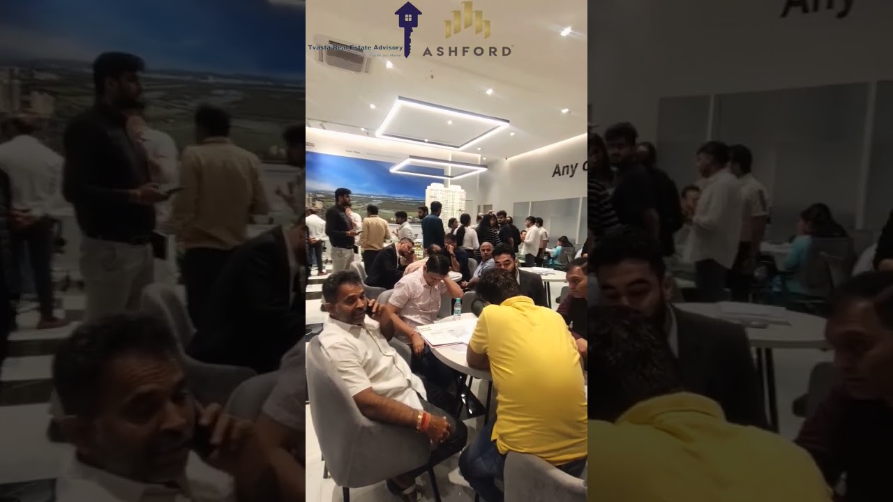 Ashford Crosstown Luxury House Sale 1st Day HouseFull Nahur (W) Mumbai