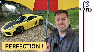 Driving the Porsche 718 Cayman GT4 RS in the wet ! - The best drivers car EVER ?!