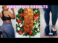 STARTING MY WEIGHT-LOSS JOURNEY | WEEK TWO RESULTS!!! + WHAT I EAT | KIM B