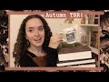 Cozy Autumn Book Tag & Autumn TBR - Classic and Contemporary Fiction || 2020