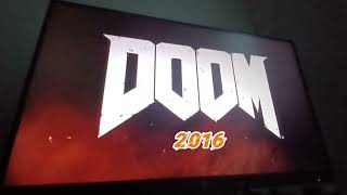 playing doom 2016 :]
