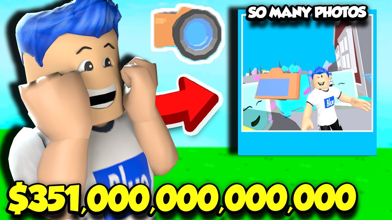 I Bought The 351 000 000 000 Camera In Selfie Simulator And Took Billions Of Photos Roblox Youtube - camera simulator roblox