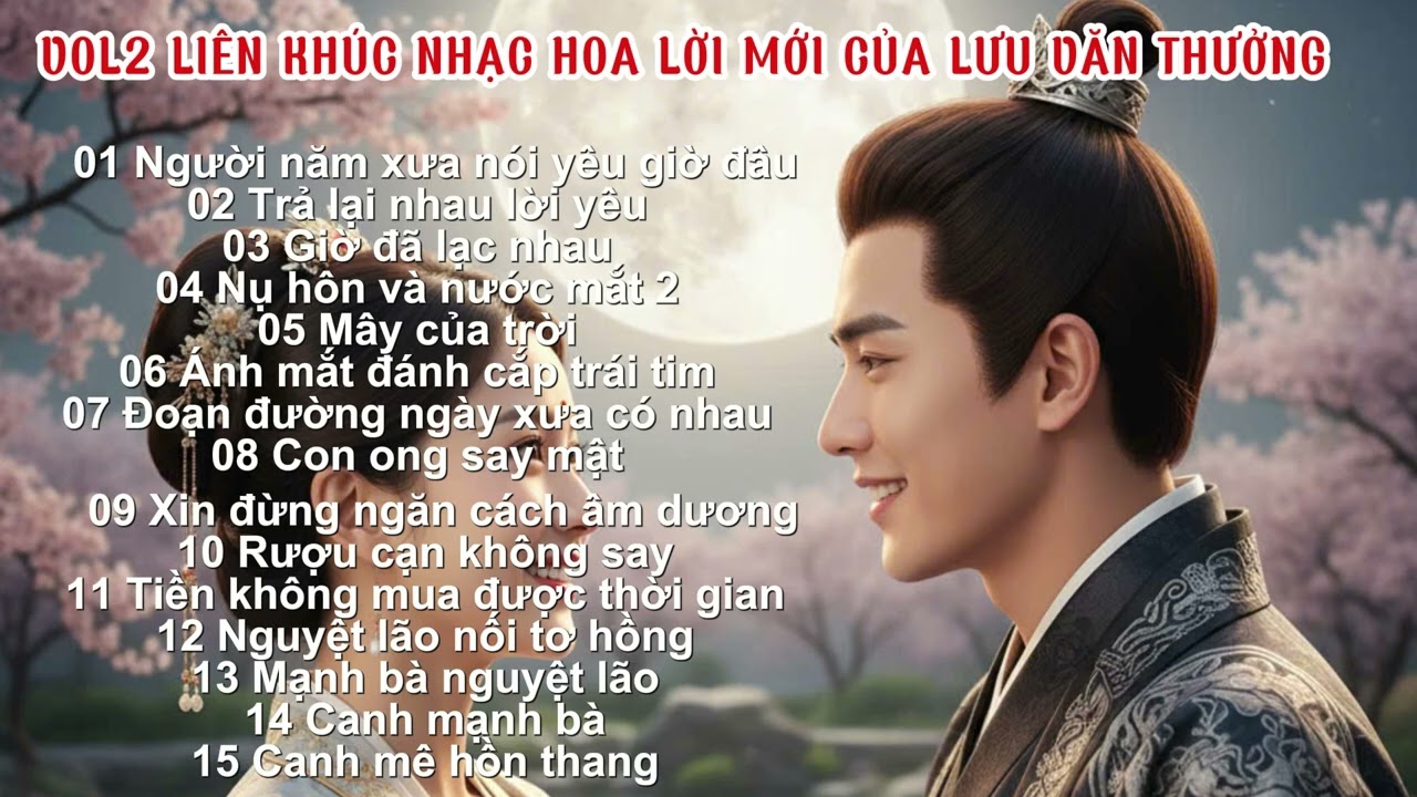VOL 2 LIÊN KHÚC NHẠC HOA 8X9X lời mới của Lưu Văn Thưởng