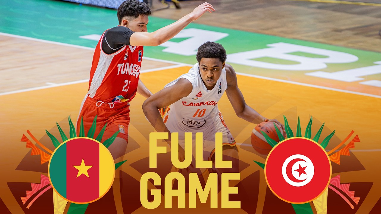 Group Phase | Cameroon v Tunisia | Full Basketball Game | FIBA U18 AfroBasket 2026