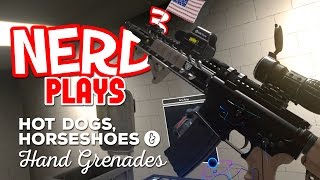 Nerd³ Plays... Hot Dogs, Horseshoes & Hand Grenades - Range Anxiety