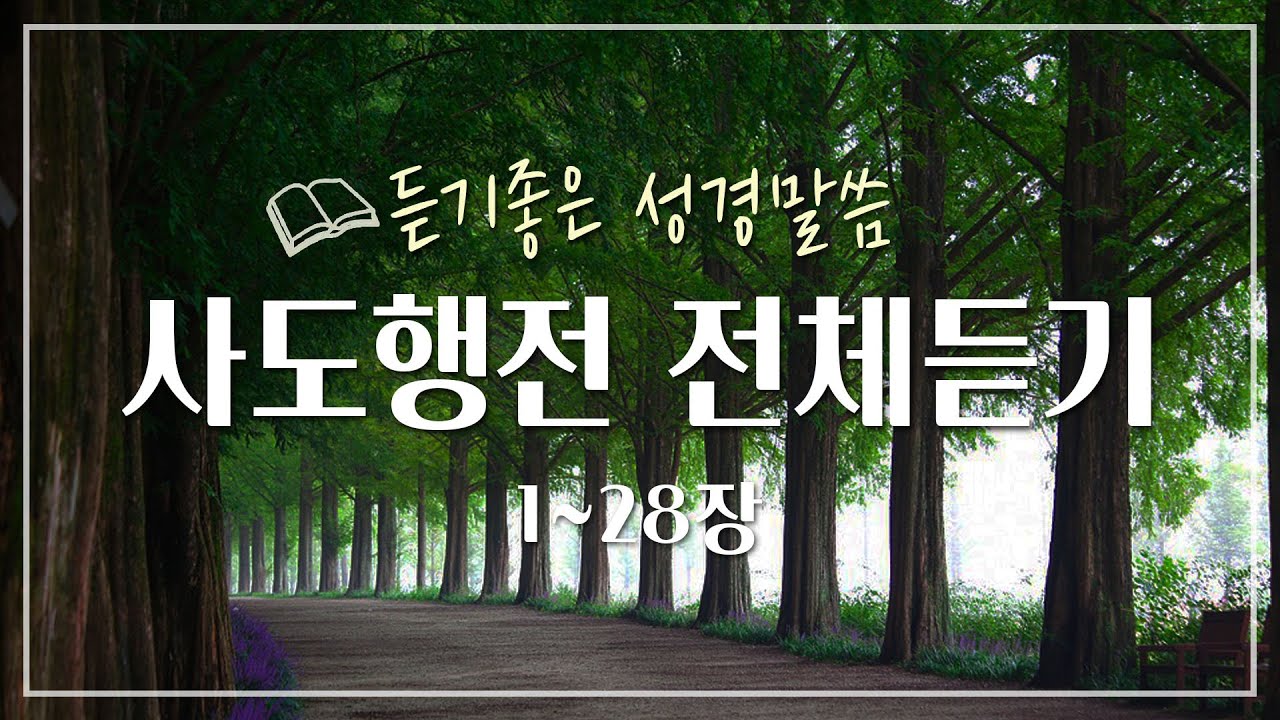 사도행전 전체듣기,성경듣기,듣는성경,성경말씀,읽어주는성경,성경읽기,성경낭독