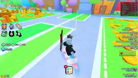 Day 2 of checking my mailbox for gifts in Pet simulator 99! User name is topgunsmaverick8op