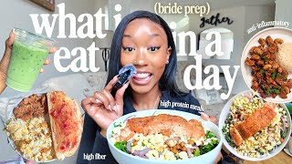 🥗 what I eat to get lean for my wedding and feel confident | bride prep | high protein + no dairy