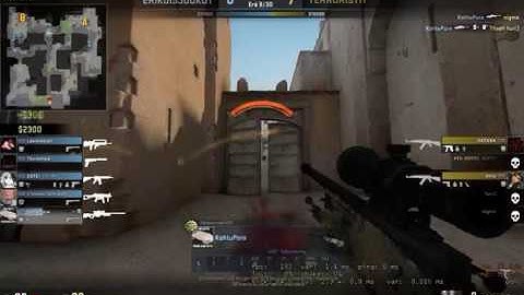 CS:GO AWP 3 kill ONE SHOT