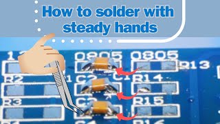 Andonstar-- How to solder with steady hands and High Efficiency/ Micro-solder without shaking