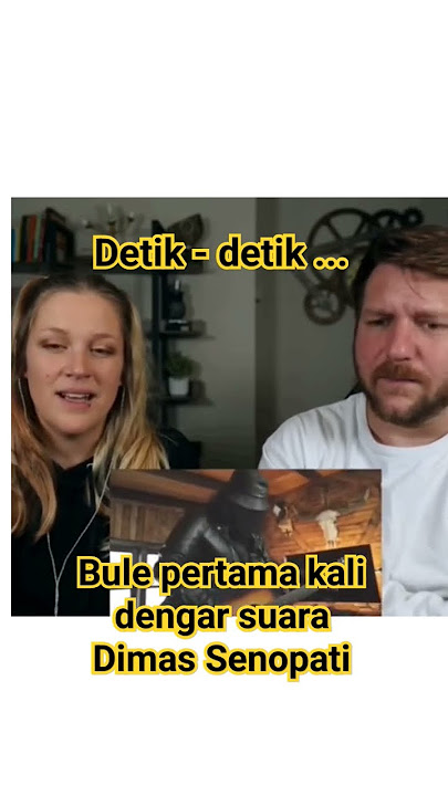BULE PERTAMA KALI DENGAR SUARA DIMAS SENOPATI #shorts #dimassenopati #viral #reaction @ken-media