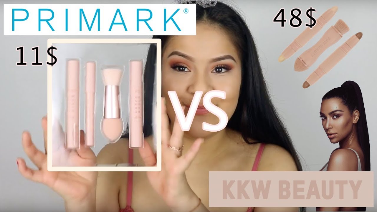 Kit de Contorno de Primark VS KKW Beauty | Camila Orellana trending