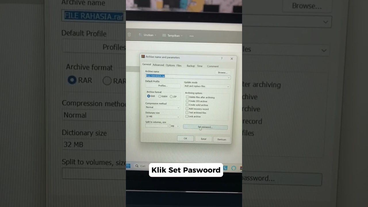 Cara Mengunci File Rahasia di Laptop 