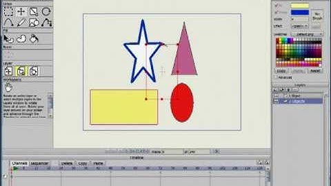 Anime Studio 9 Debut Tutorial: Scale Layer Tool