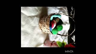 REALISTIC MINI BASKET FROM CARDBOARD\/DIY HANDMADE CARDboard craft\/ Best Display Ideas#youtube