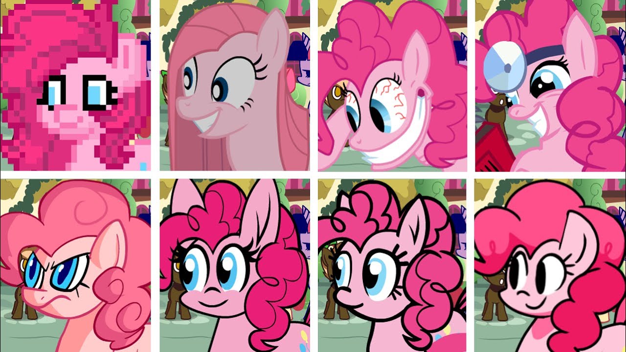 Fun but different skins & versions of Pinkie Pie sing it | Pinkie Appreciation - [UTAU Cover]