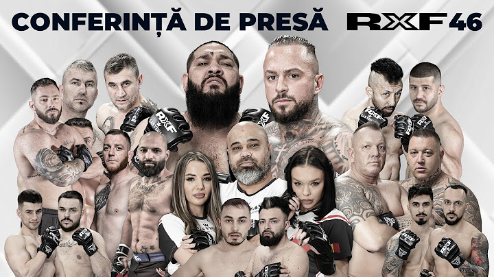 Conferința de Presă RXF 46  by LasVegas.ro