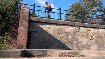 Turn vault over a considerable height