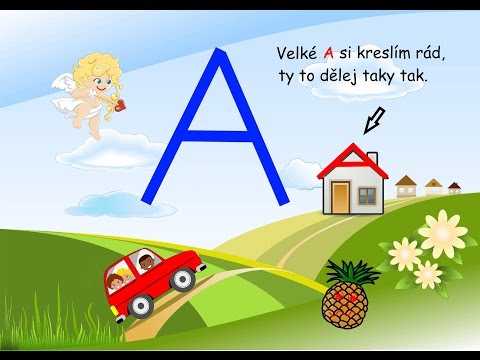 Video: Jak Naučit Své Dítě Písmena A číslice