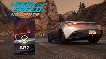Aston Martin DB11 AMR Day 2 NFS No Limits Android IOS Gameplay Walkthrough