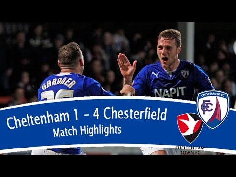 Cheltenham Town 1-4 Chesterfield