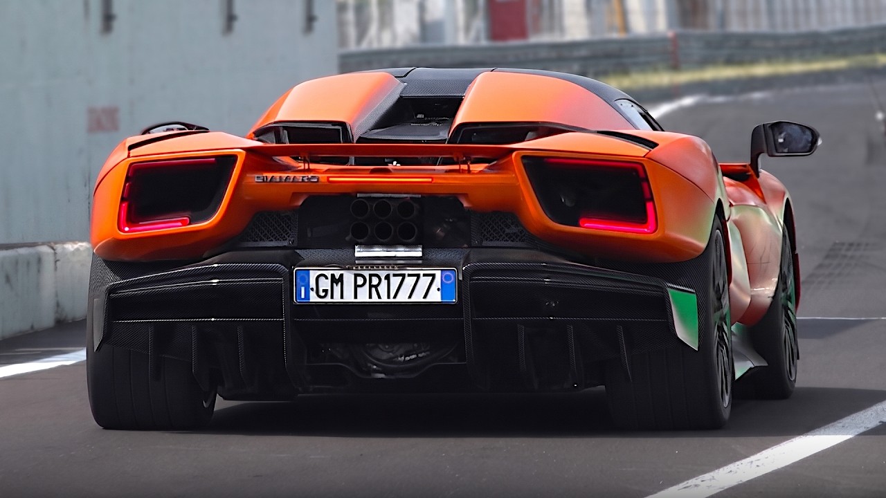 The 7.0L Quad-Turbo V12 powered Giamaro Krafla Prototype engine