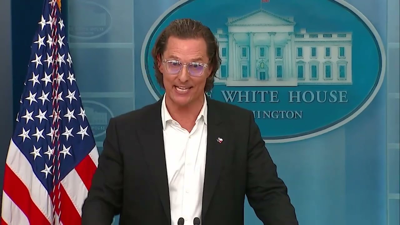 Matthew McConaughey Meets Biden and Pleads for an End to Gun ...