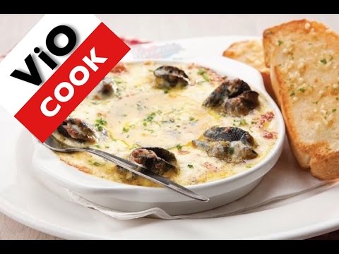 Snails With Garlic And Cheese