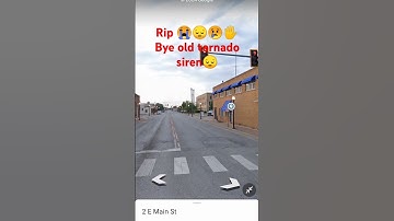 Thumbnail of goodbye old tornado siren 😢🖐️ #tornadosiren