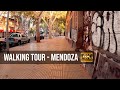 Walking through mendoza argentina  4k virtual tour