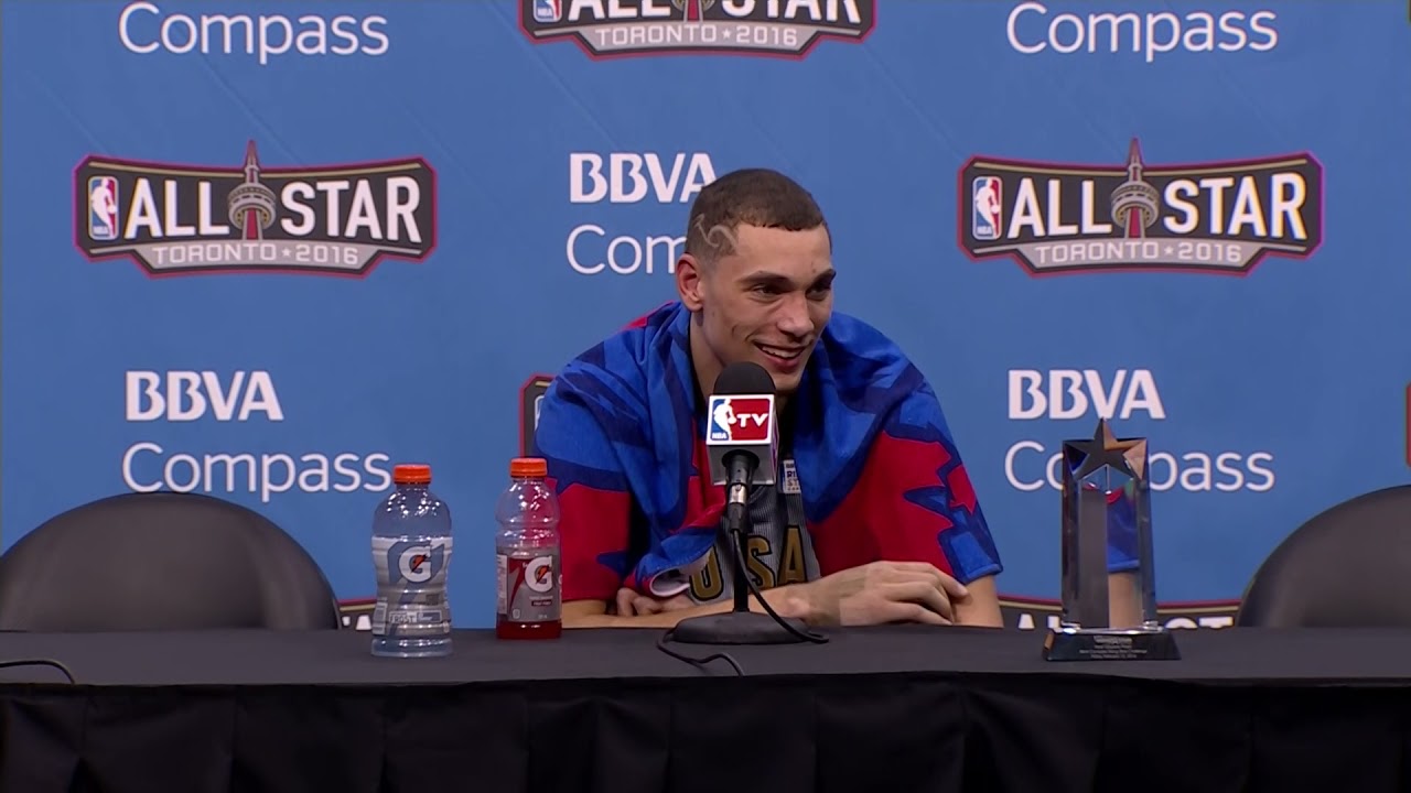 Zach LaVine's Dad Hilariously Crashes His Press Conference After