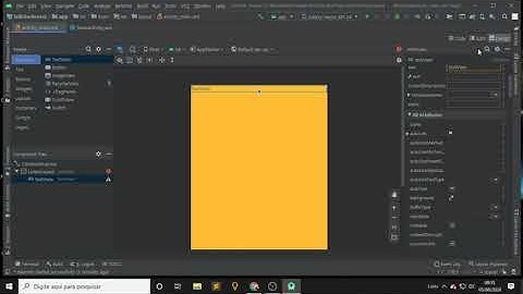Android Studio Aula 1 - Tela de Login