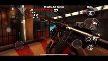 Dead Trigger Colt-M4 Gameplay