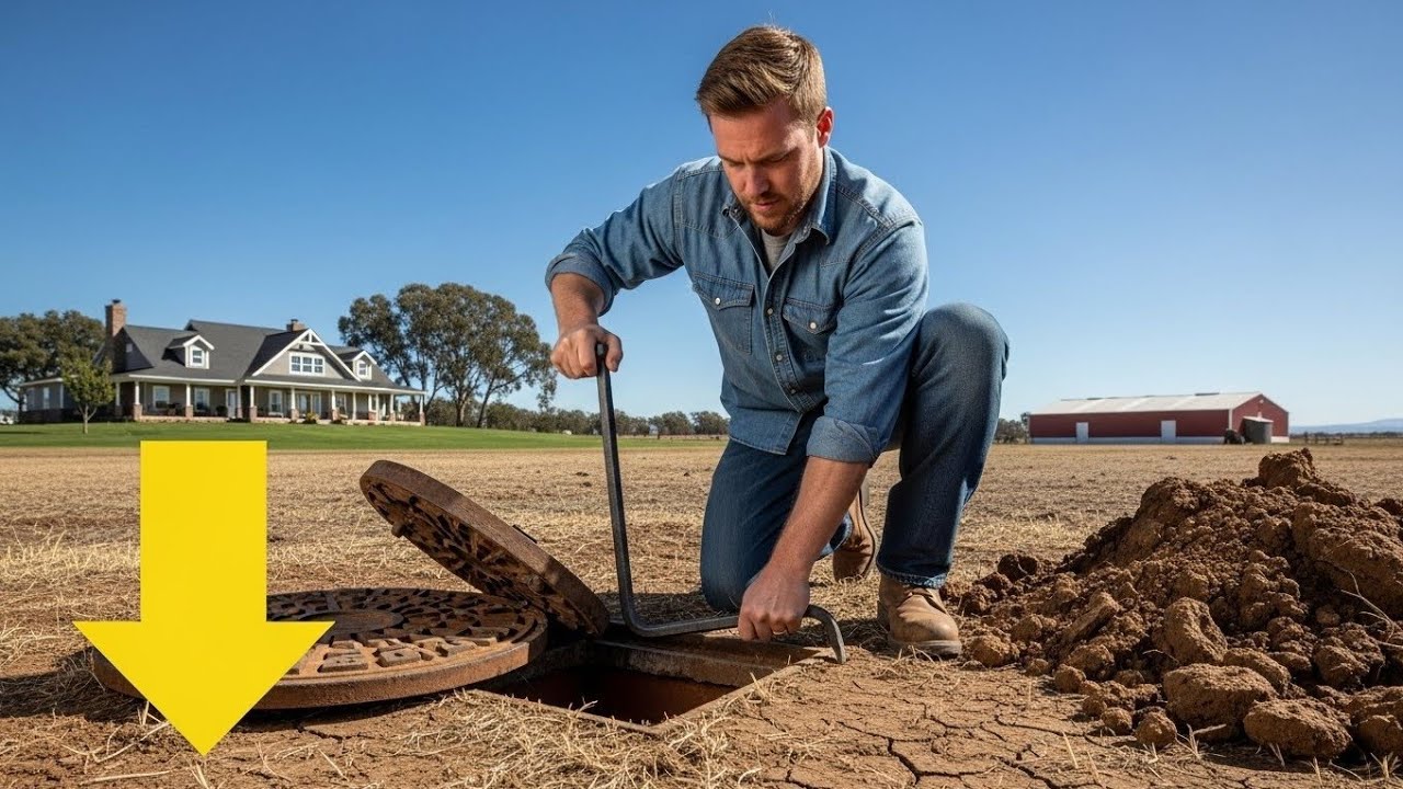 He Won the Ranch Cheap… But Found a Locked Steel Hatch the Bank Never Mentioned