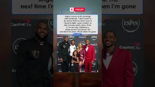 LeBron James on Why He'll Never Leave Savannah: Love Story for the Ages#nba #lebronjames #popculture
