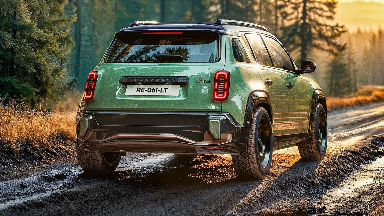 NEW Renault 4 Savane 4x4 Concept - YouTube