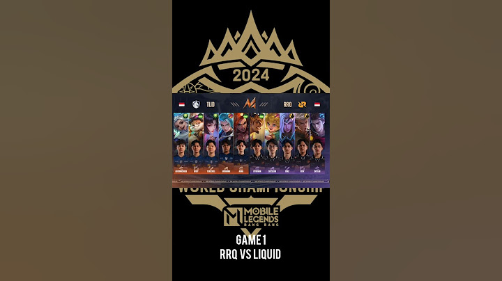🇮🇩RRQ HOSHI VS TEAM LIQUID ID 🇮🇩 MOBILE LEGENDS WORLD CHAMPIONSHIP #mobilelegends #m6 #mlbb #shorts