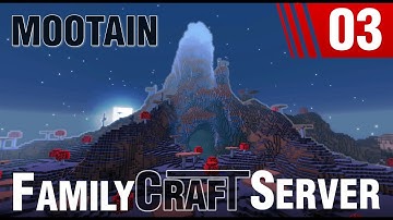 Familycraft Vanilla SMP | Building a MOOtain with VoxelSniper | Episode 3