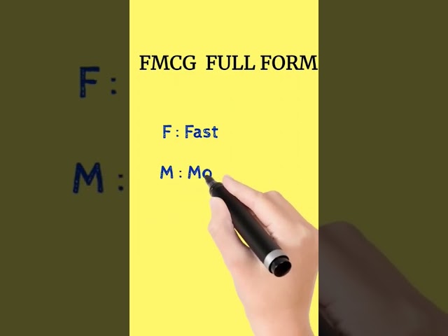 FMCG full form | full form of fmcg #fullform class=