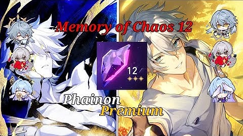E0S1 Phainon Premium Against Memory Of Chaos 12 | Honkai Star Rail 3.4