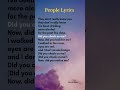 PEOPLE Libianca Lyrics Lyrics Music Love