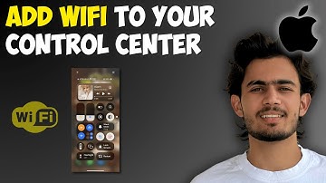 How To Add Wifi On IOS 18 Control Center (EASY!)