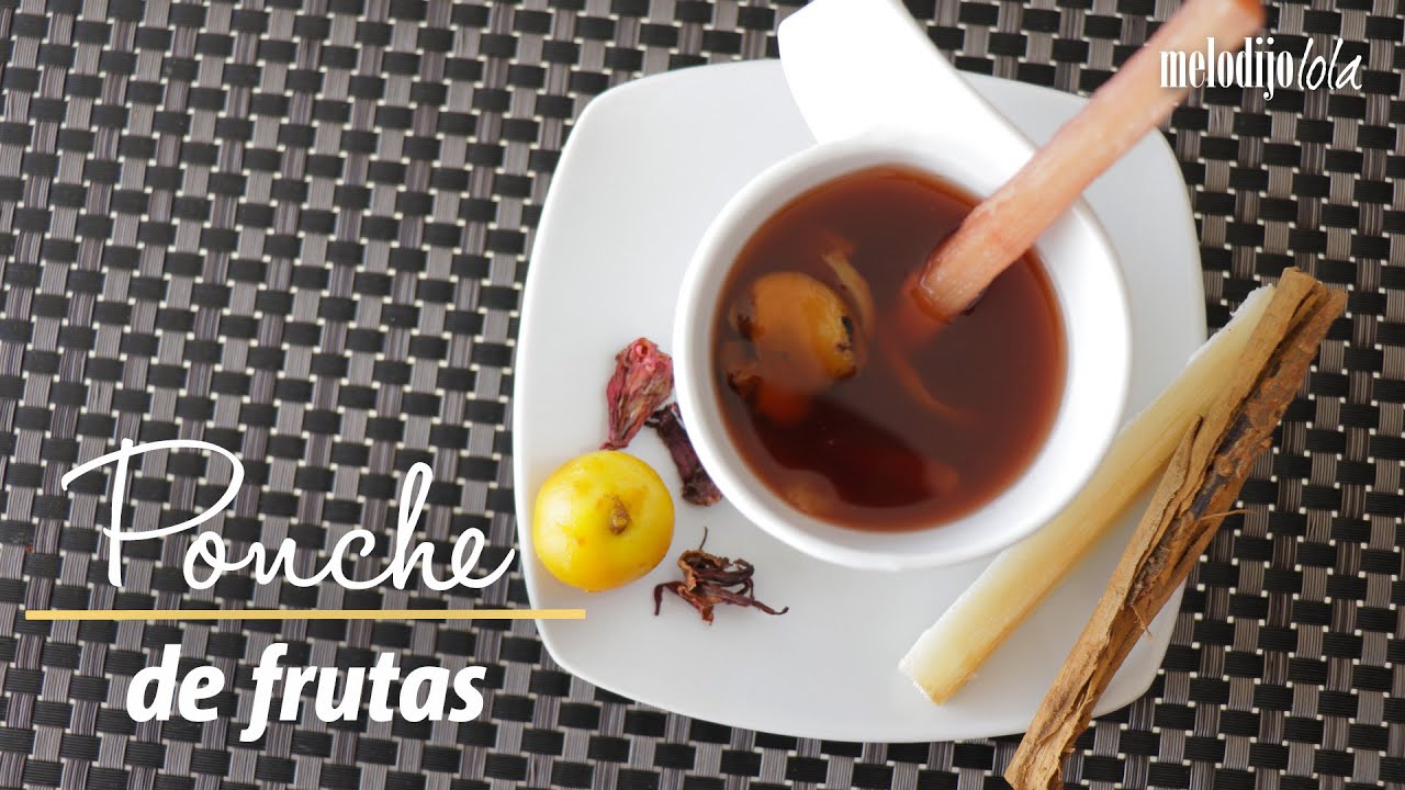 recetas navidad 2018 Receta navideña #1 Cómo hacer ponche de frutas (súper fácil y rápido)