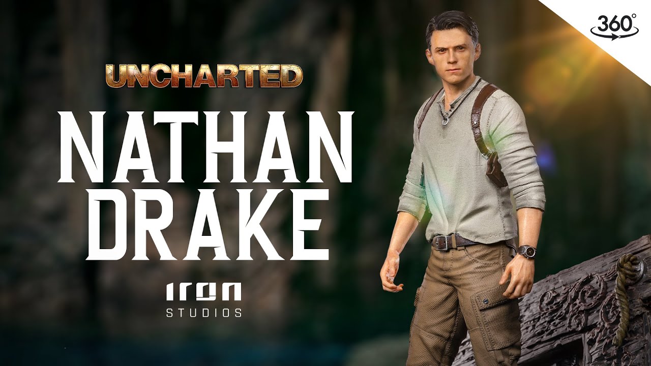 Other Video Games: Nathan Drake Uncharted Movie Deluxe Art 1/10 Scale  Statue by Iron Studios